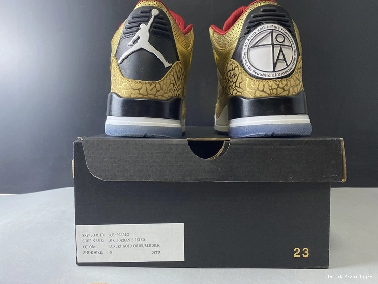  Air Jordan AJ3  933512 0121